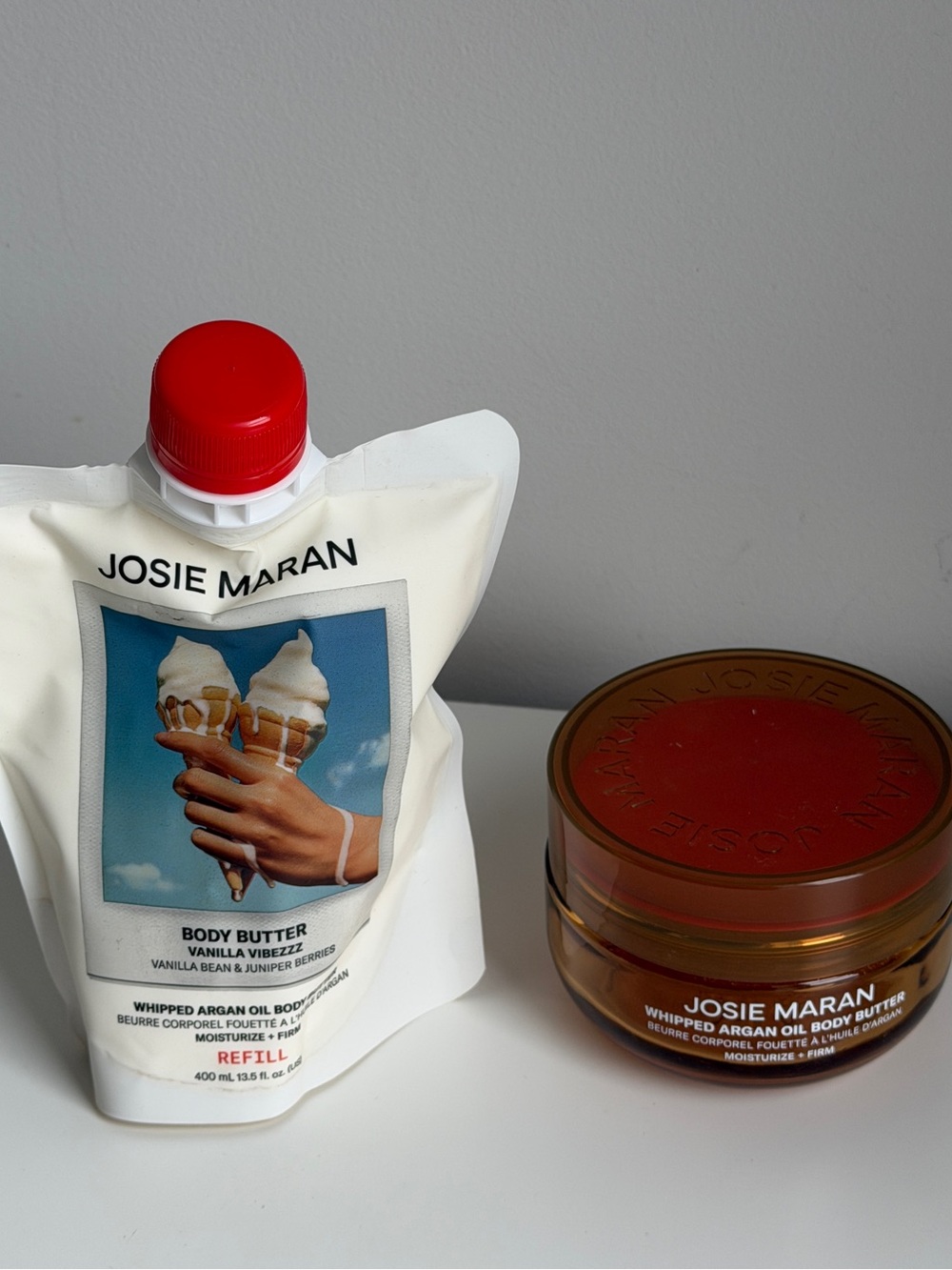NWT JOSIE MARAN Body Butter & Whipped Argan Oil - vanilla vibezzz
